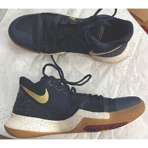 Nike Kyrie 3 Obsidian Navy Blue Men's Basketball Shoes Sneakers Size 9